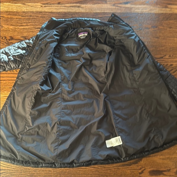 Patagonia Black Radalie Quilted Parka Coat - Picture 6 of 10